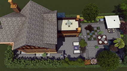 反正就是別墅花園設(shè)計(jì)|園林景觀/規(guī)劃|空間/建筑|畫941 - 原創(chuàng)設(shè)計(jì)作品 