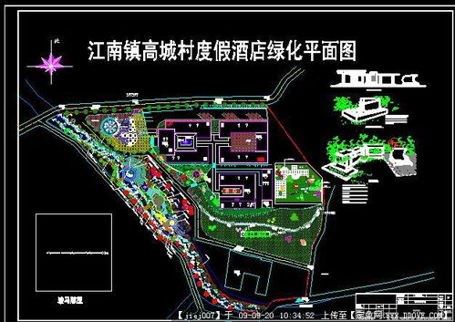 度假酒店景觀設(shè)計方案平面圖