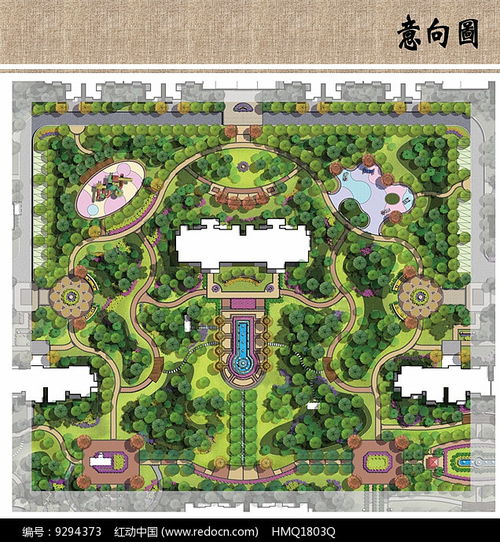 會所中心景觀設(shè)計平面圖