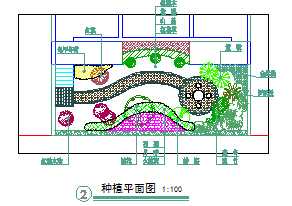 某小庭院景觀設(shè)計(jì)圖紙免費(fèi)下載 園林綠化及施工